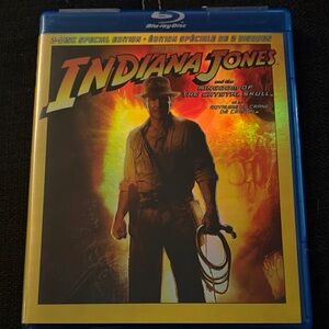 Indiana Jones Kingdom of the crystal skull blu ray